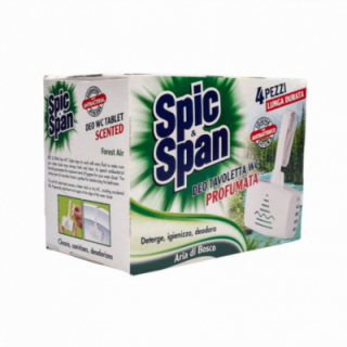 Odorizant Wc Spic Span Aer De Padure 4 Bucati