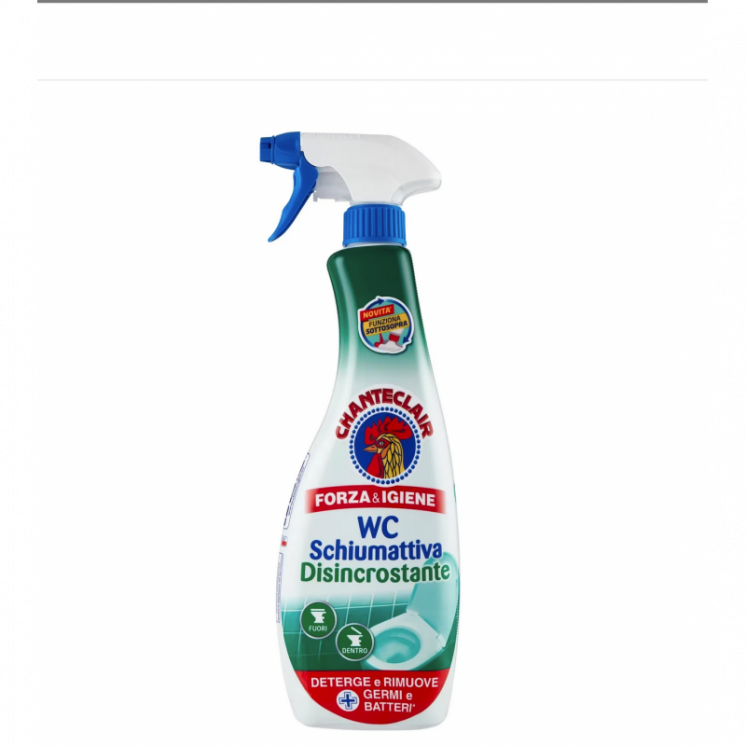 Spray Spuma Chante Clair Pentru Wc Cu Clor 625Ml