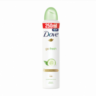 Antiperspirant Deo Dove Go Fresh Cucumber & Greentea 250Ml