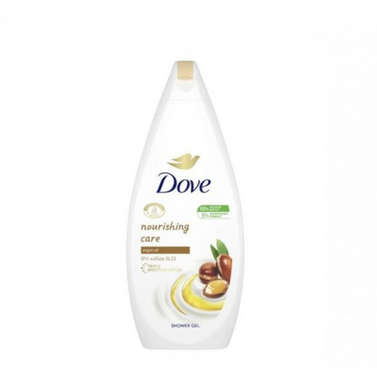 Gel Dus Dove Restoring Coconut Oil Almond Extract 400Ml