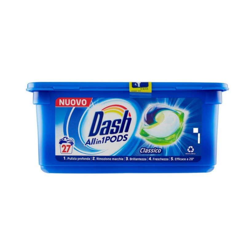Detergent Capsule Dash Classico 27 Buc