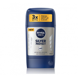 Antiperspirant Stick Nivea Men Silver Protect, 50Ml