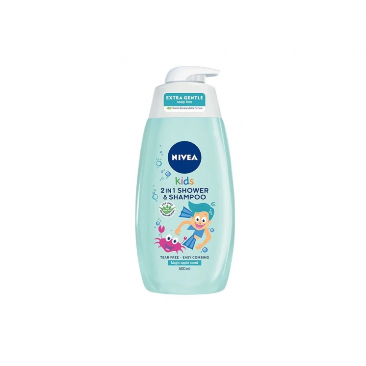 Sampon Si Gel Dus Mild Pompita Baby 500 Ml Nivea