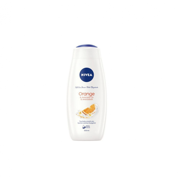 Nivea Gel Dus Care&Orange 500Ml