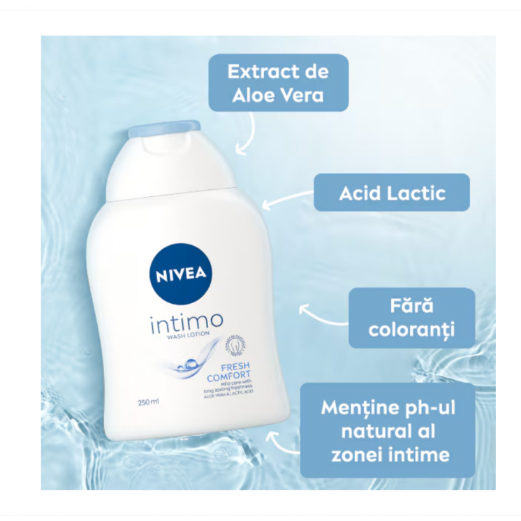 Lotiune Igiena Intima 250 Ml Fresh Control Nivea