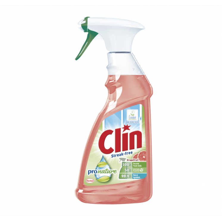 Solutie Geam Clin Pro Nature Grapefruit 500Ml