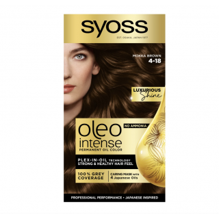 Vopsea De Păr Syoss Color Oleo Intense 4-18 Saten Mokka