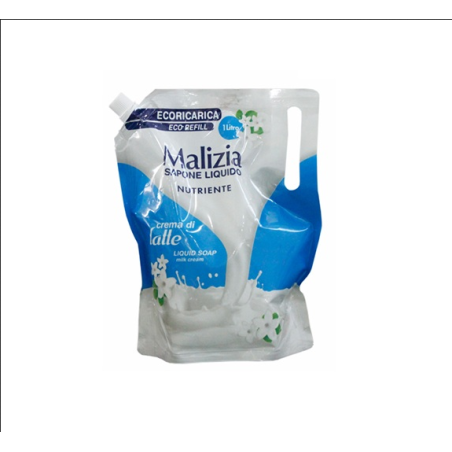 Rezerva Sapun De Lichid Malizia Crema De Lapte 1000Ml