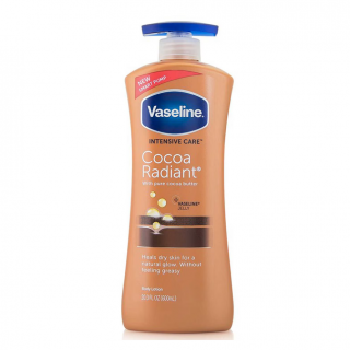 Lotiune Corp Cu Pompa Vaseline Cocoa Radiant 600Ml