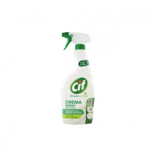 Soluție multi-suprafețe Cif Green Active cremă spray 650 ml