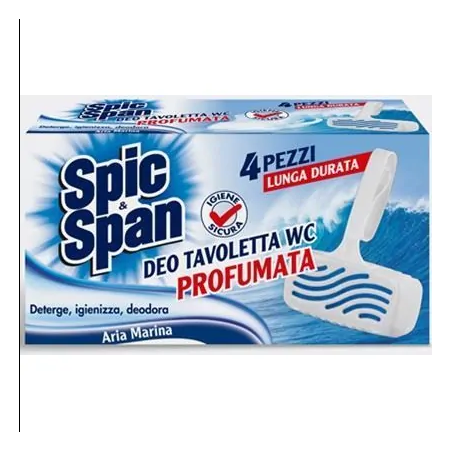 Odorizant WC Spic&Span Aria Marina 4 buc x36g