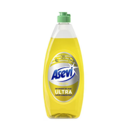 Detergent pentru vase Asevi Ultra Yellow 650ML