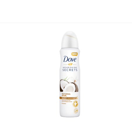 Antiperspirant Deo Dove Restoring Ritual Coconut 250Ml
