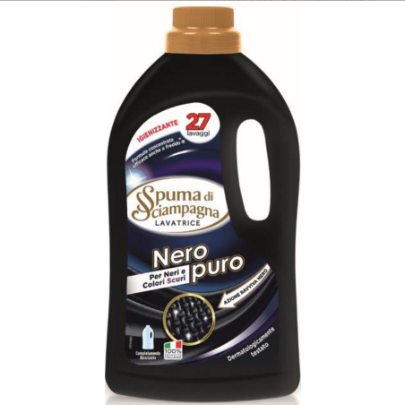 Detergent Lichid haine negre Spuma di Sciampagna 27 spalari