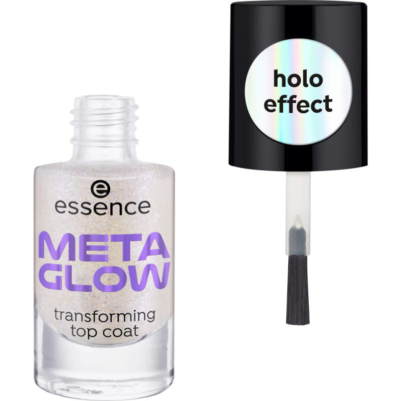 essence META GLOW transforming top coat