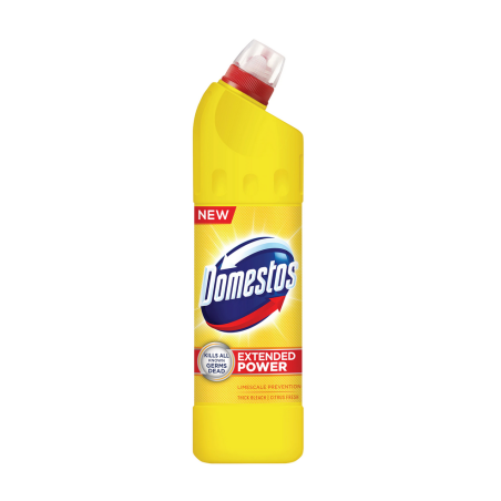 Solutia Lichidă pentru WC Domestos, 750ml, cu Aroma de Citrus Fresh!