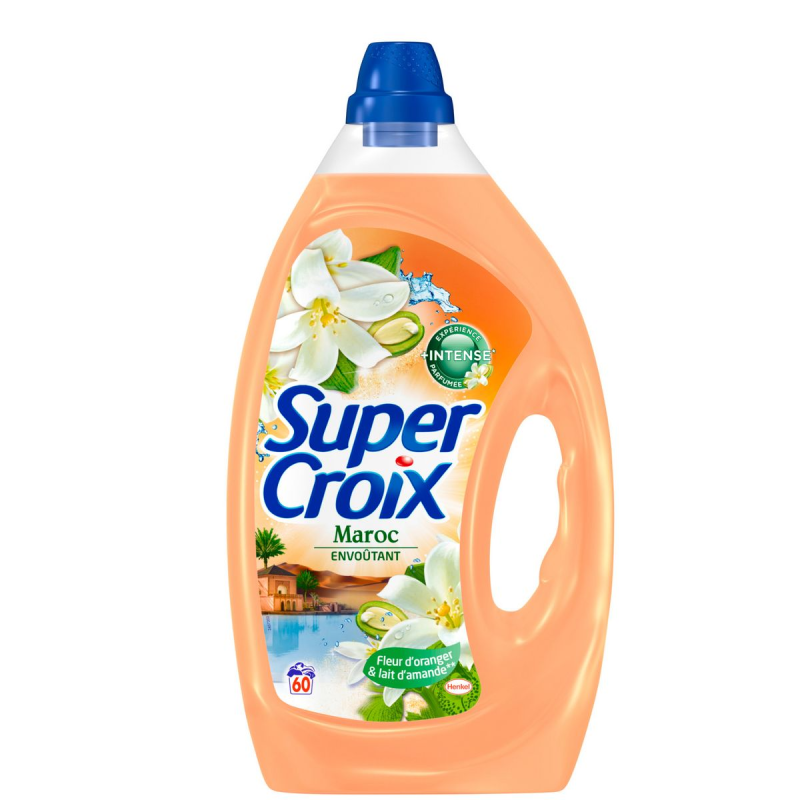 Detergent Lichid Super Croix Maroc 3L, 60 de Spalari