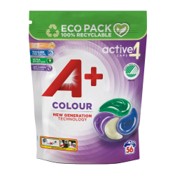 Detergent Capsule A+ pentru haine colorate 56 buc