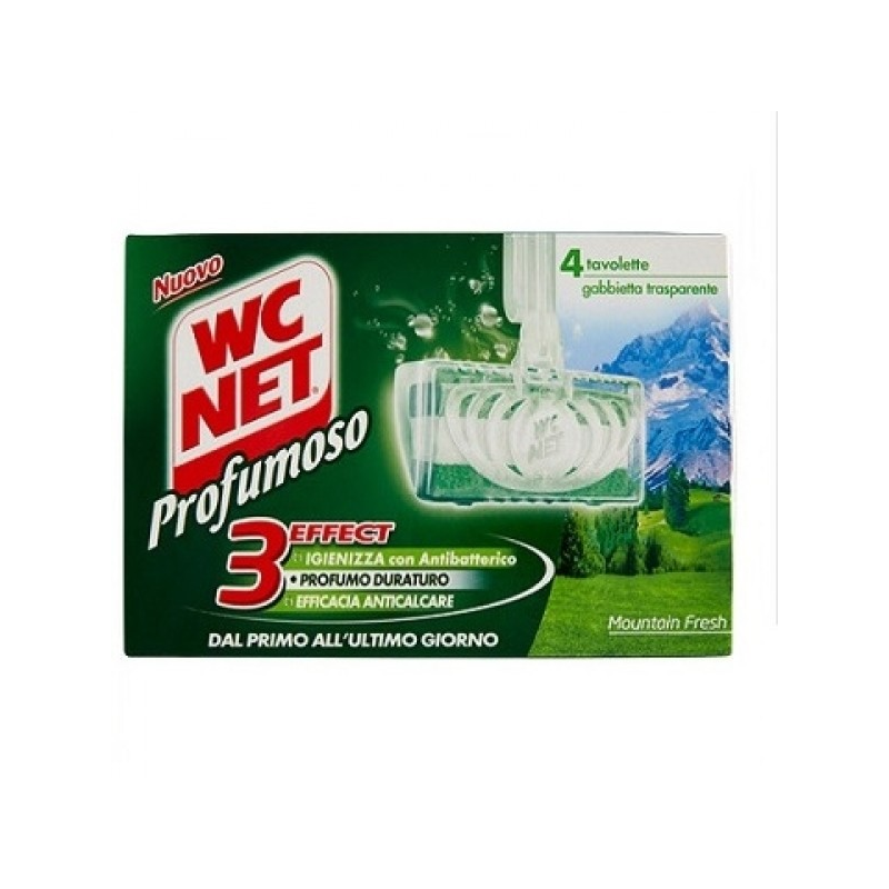 Odorizant Wc Net Profumoso Mountain Fresh 4 Tablete