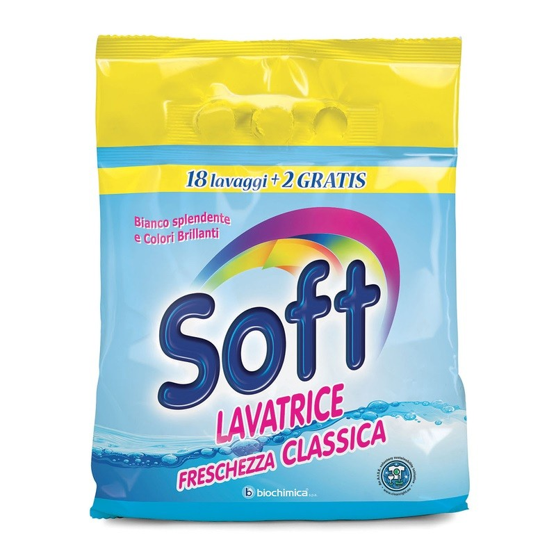 Detergent Pulbere Clasic Soft 22 Spalari