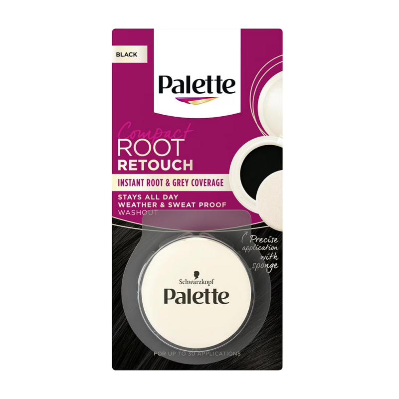 Pudra Compacta Pentru Acoperire Fire Albe Palette Negru 3 gr Palette - 1