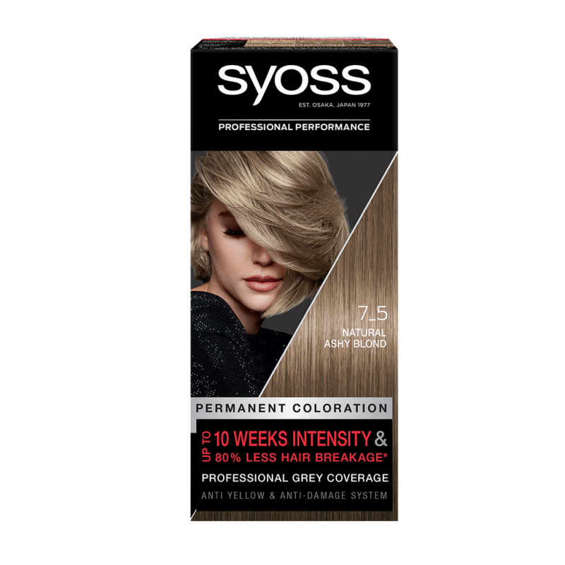 Vopsea De Par 7-5 Blond Natural Cenusiu Syoss Syoss - 1