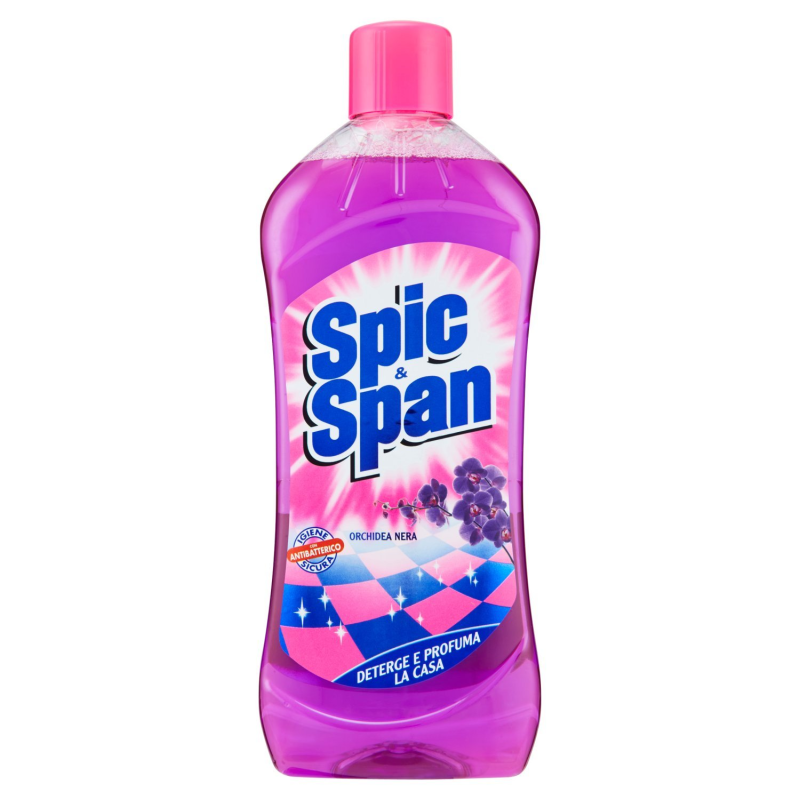 Detergent de Pardoseli Antibacterian Spic & Span cu Orhidee Neagră 1000 ml