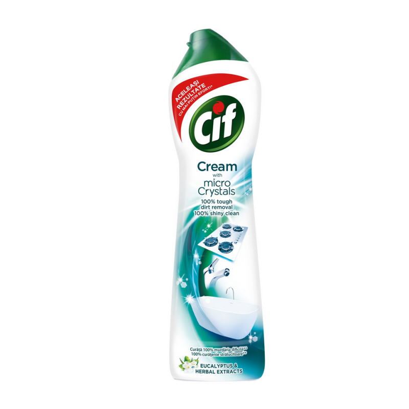 CIF CREAM SOLUTIE UNIVERSALA 500ML EUCALYPTUS HERBAL Cif - 1