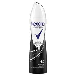 Deodorant Rexona Invisible Black & White 150ml
