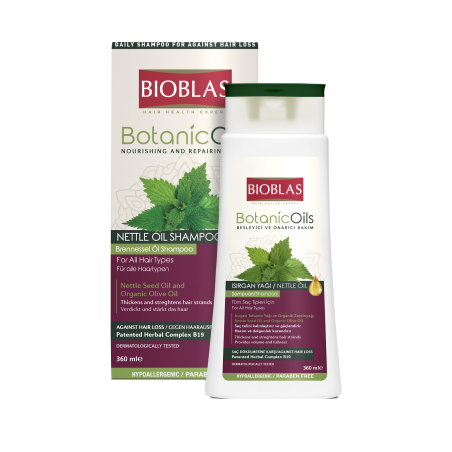 Sampon pentru păr subtire Bioblas Botanic Nettle Oils 360ml