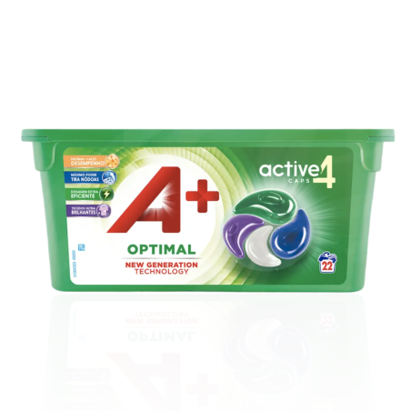 Detergent Capsule A+ Regular În Pachet De 22 De Bucăti