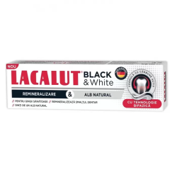 Pasta de Dinti Lacalut Black & White 75ml