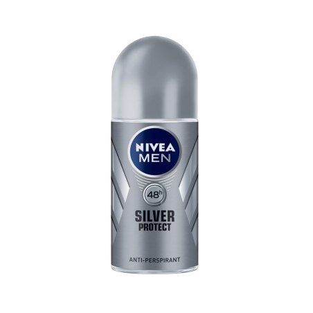 Deodorant Roll On Nivea Men Silver Protect 50ml