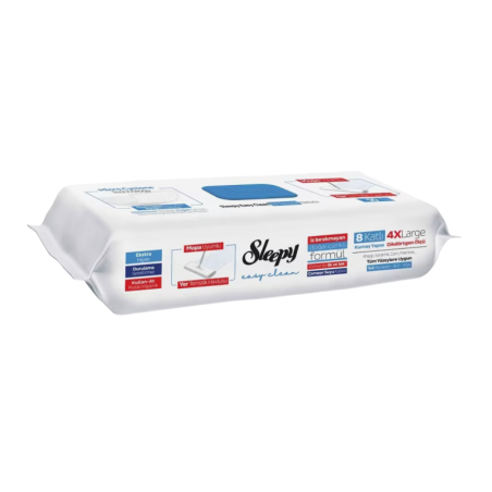 Lavete Umede Pardoseli Sleepy Easy Clean Bleach Additive 50Buc  - 1