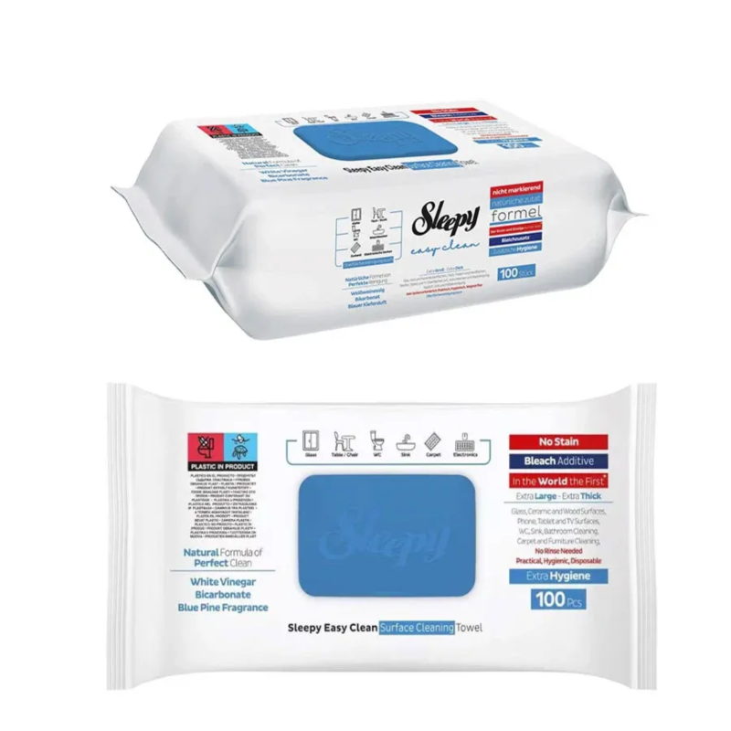 Servetele Umede Multisuprafete Sleepy Easy Clean Extra Hygiene 100Buc Sleepy - 1