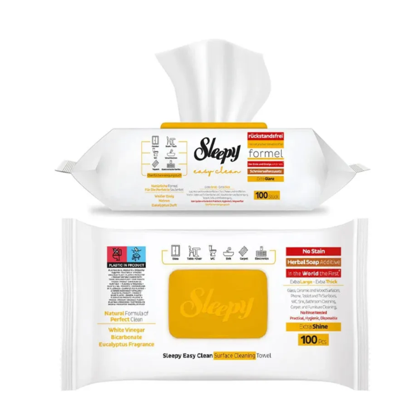 Servetele Umede Multisuprafete Sleepy Easy Clean Extra Shine 100Buc Sleepy - 1