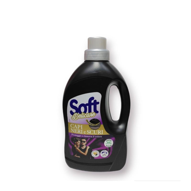 Detergent Lichid Rufe Negre Soft Delicare 900Ml