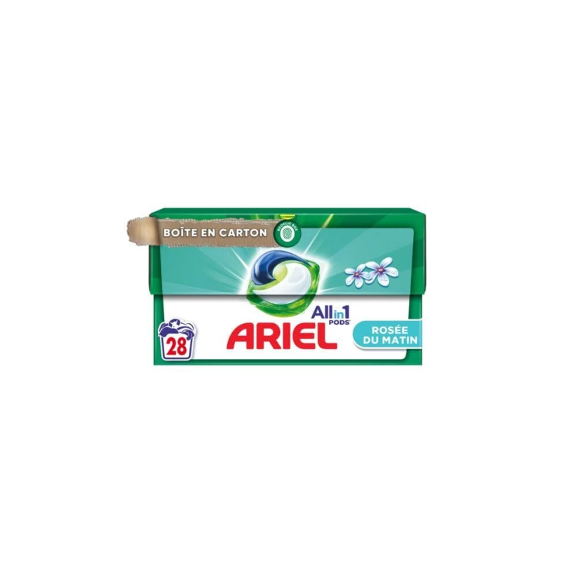 Detergent Capsule Ariel All In 1 Rosee Du Matin 28 Buc