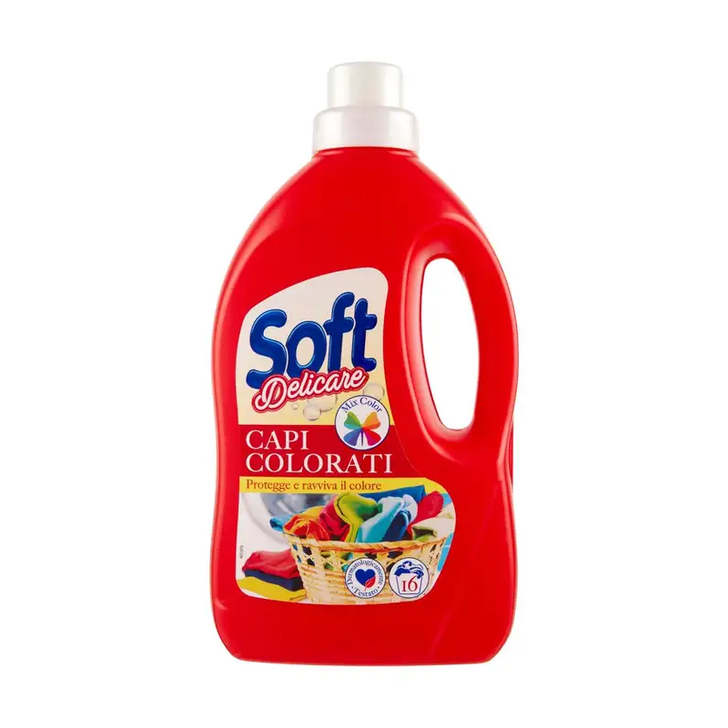 Detergent Lichid Soft Pentru Haine Colorate 900Ml