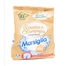 Detergent Pulbere Spuma Sciampagna Marsiglia 22 Spalari