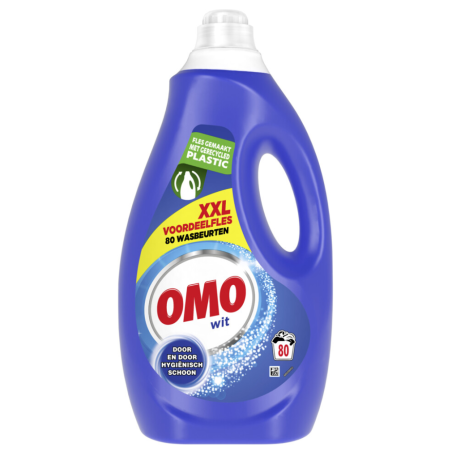 Detergent Lichid Omo White 80 Spalari 4L