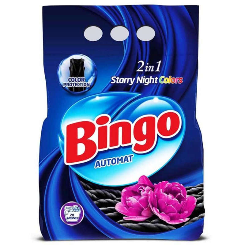 Detergent Rufe Automat Bingo Starry Night 20 Spalari 2Kg