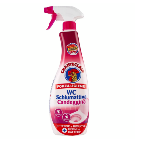 Spray Spuma Chante Clair Pentru Wc Cu Clor 625Ml Chante Clair - 1