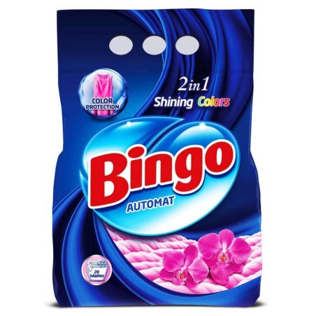Detergent Rufe Automat Bingo Color 2In1 20 Spalari 2Kg