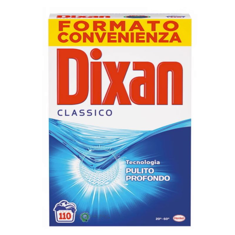 Detergent Dixan Pulbere 110 Spalari 6.050Kg  - 1