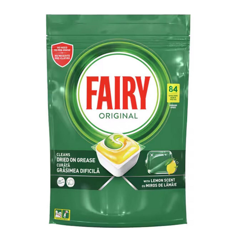 Detergent Vase Fairy Capsule Original 84Buc Fairy - 1