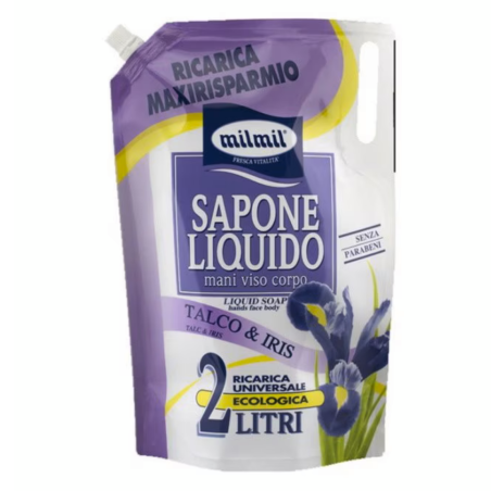 Sapun Lichid Milmil Rezerva Talco 2 L Milmil - 1