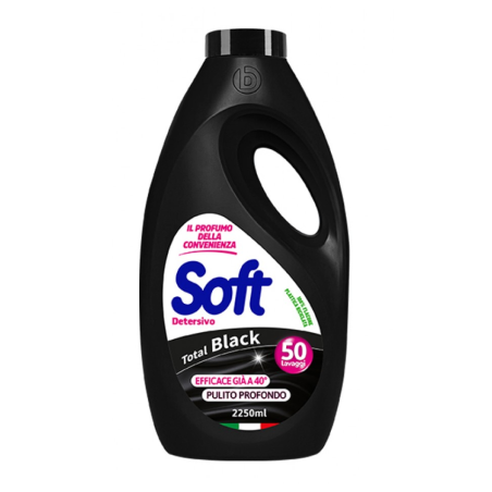 Detergent De Rufe Soft Lichid Haine Negre 45 Spalari 2.25L  - 1