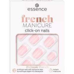 essence french MANICURE click-on nails 01