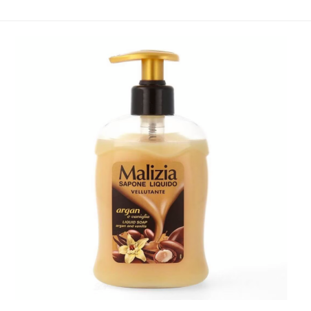 Malizia Sapun Lichid Argan Si Vanilie, 300 Ml